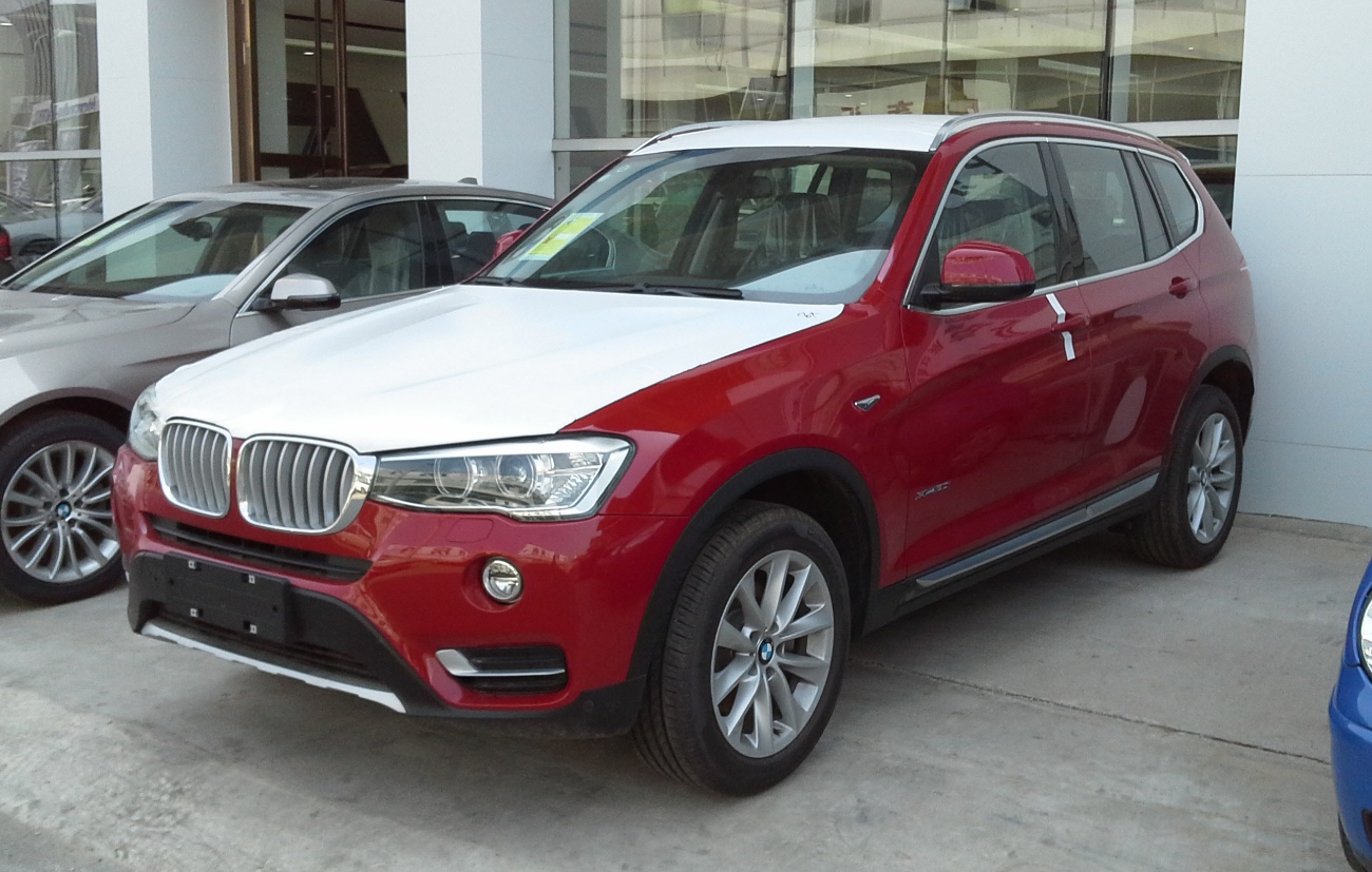 2015 BMW X3 F25 facelift in China