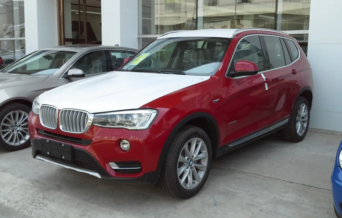 2015 BMW X3 F25 facelift in China