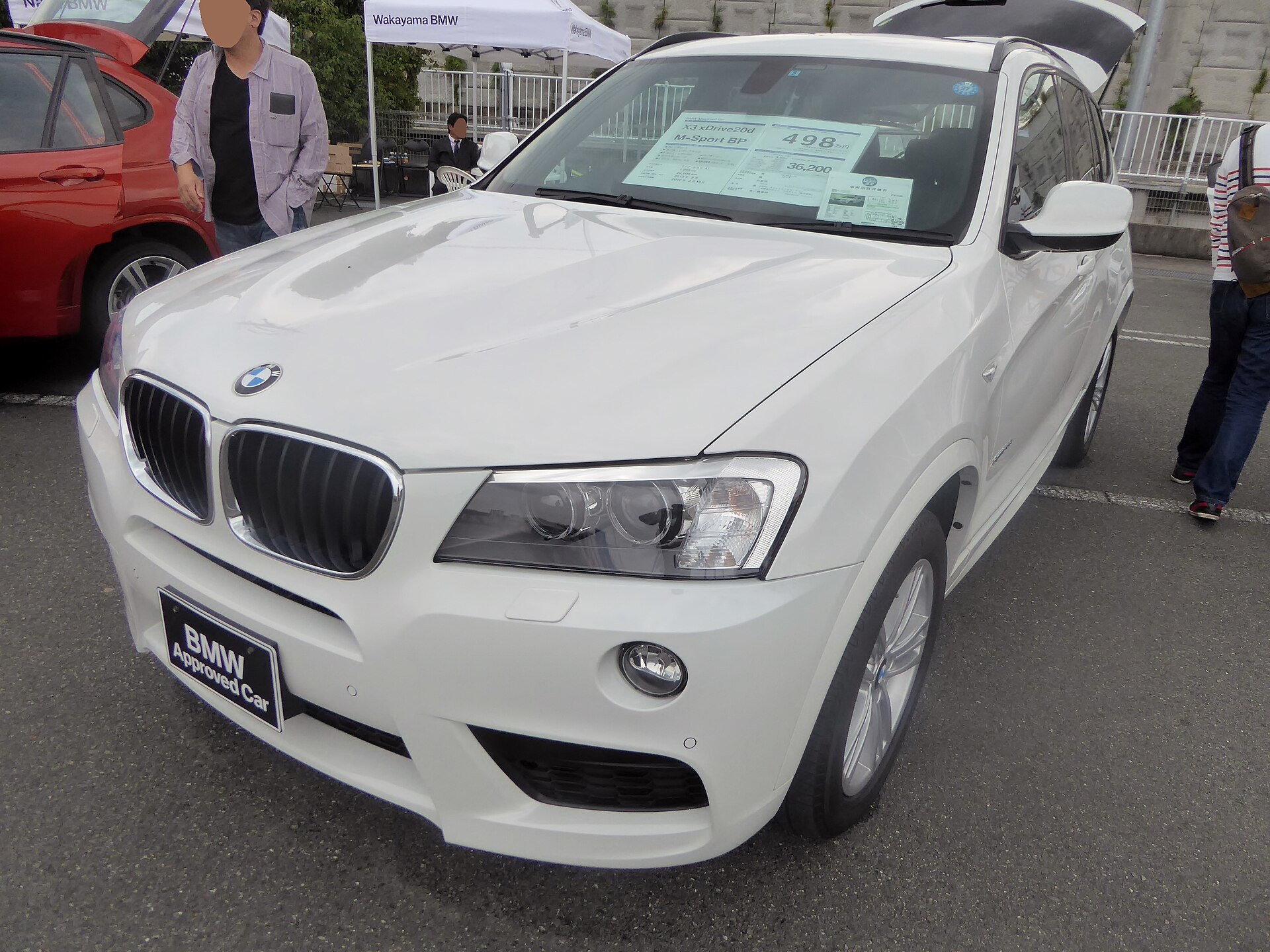 BMW X3 xDrive20d M Sport (F25) front view
