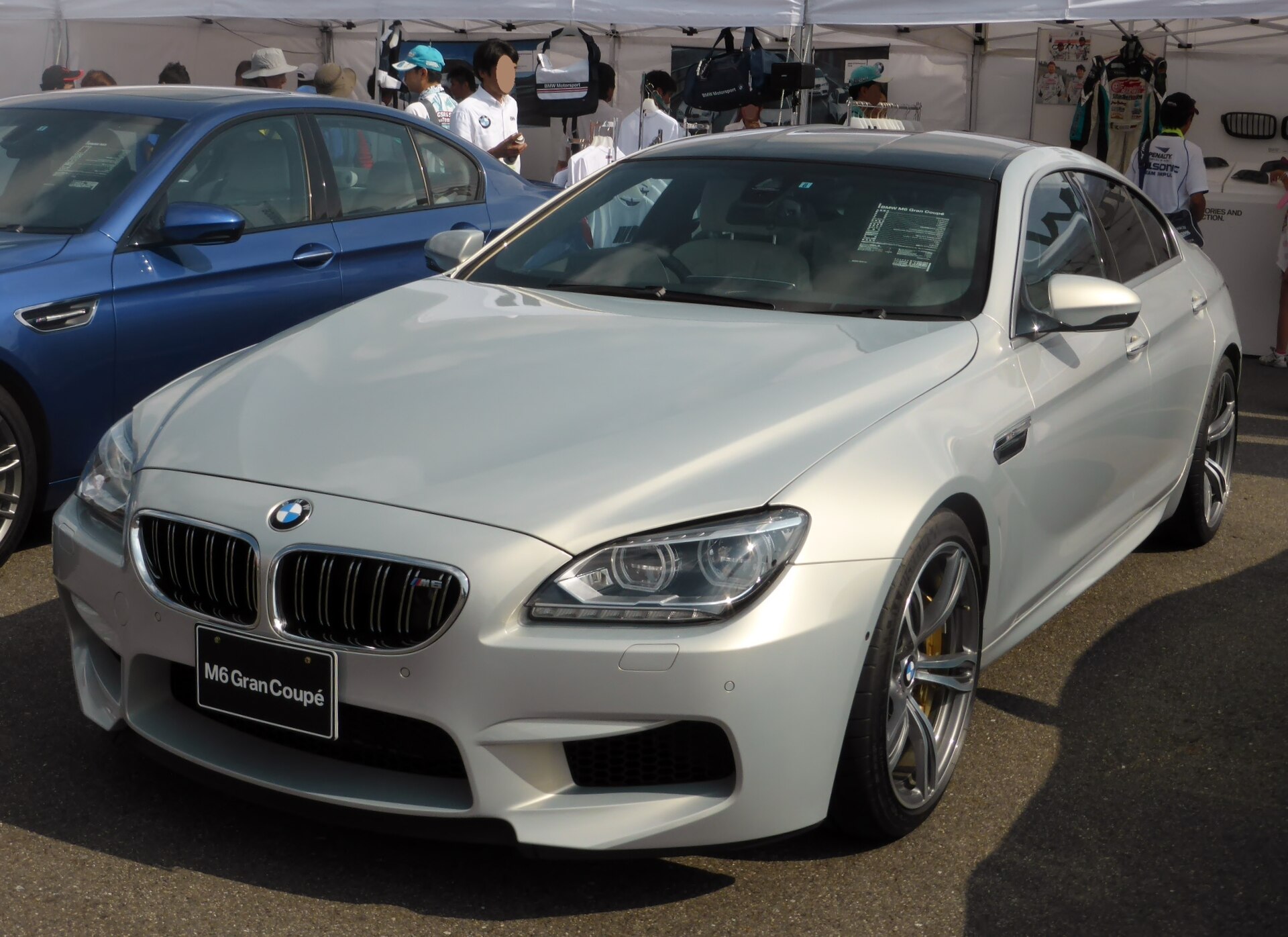 BMW M6 Gran Coupé (F06) front view
