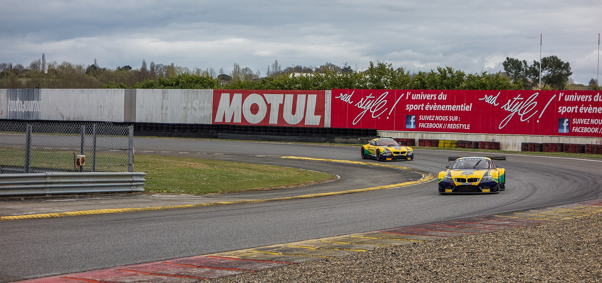 BMW Z4 GT3 (E89) race car on track
