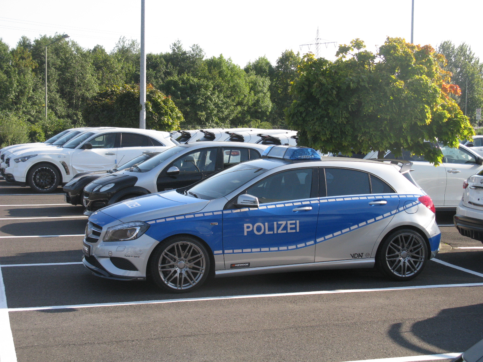 Brabus-tuned Mercedes-Benz A-Class Polizei at the 2012 Essen Motor Show