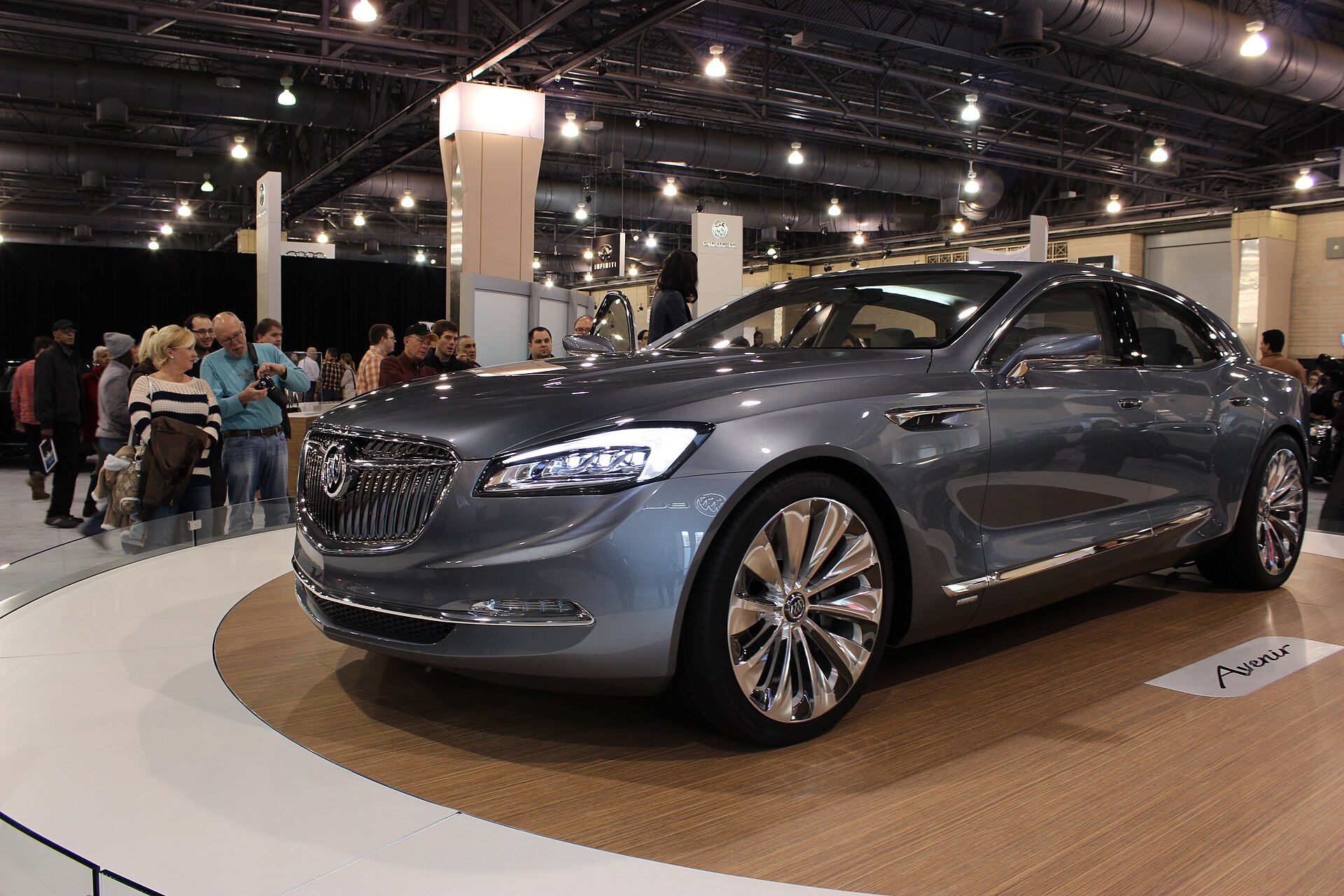 2015 Buick Avenir Concept at the auto show