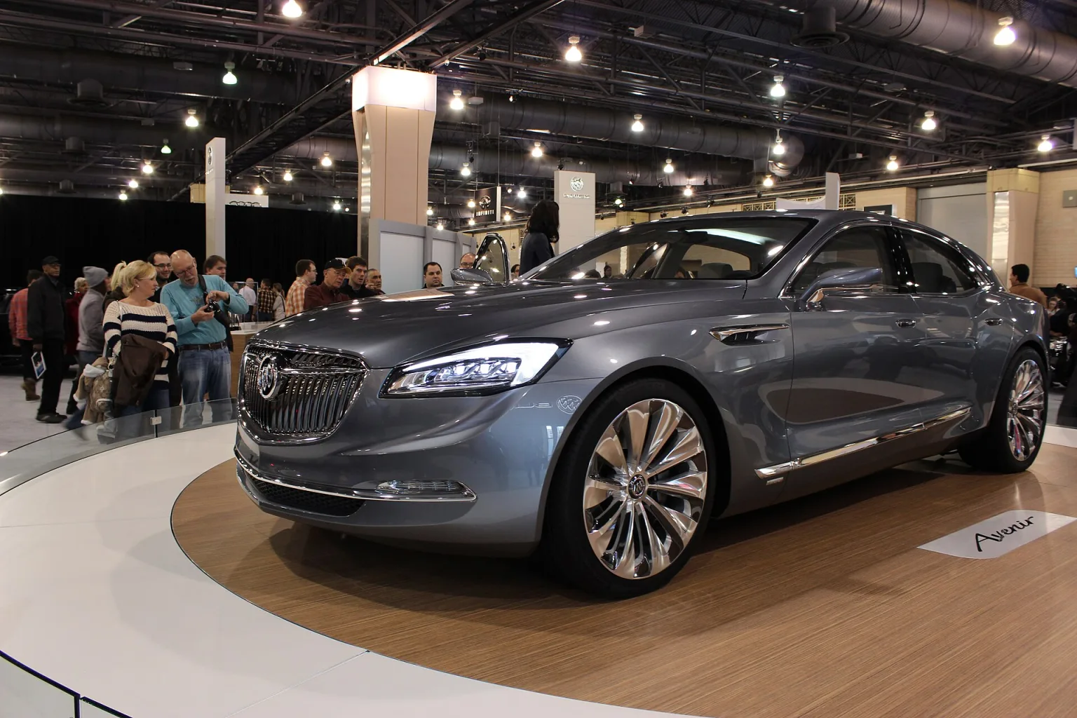 2015 Buick Avenir Concept at the auto show