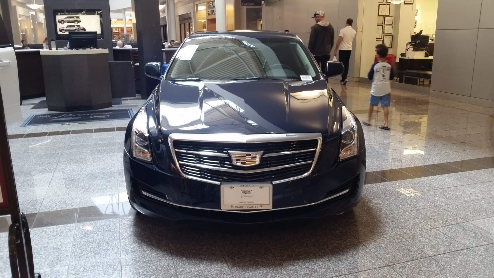 2017 Cadillac ATS front view