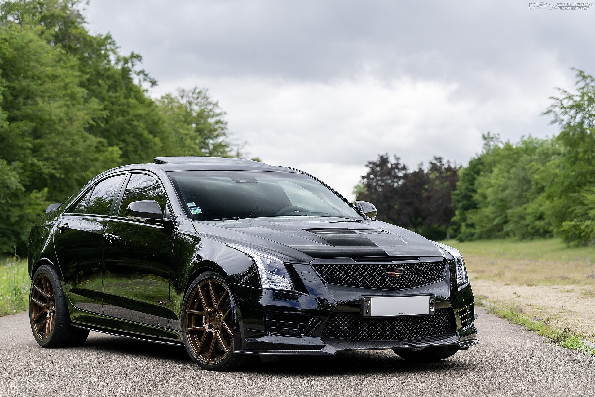 Cadillac ATS-V high-performance saloon, 2015 generation