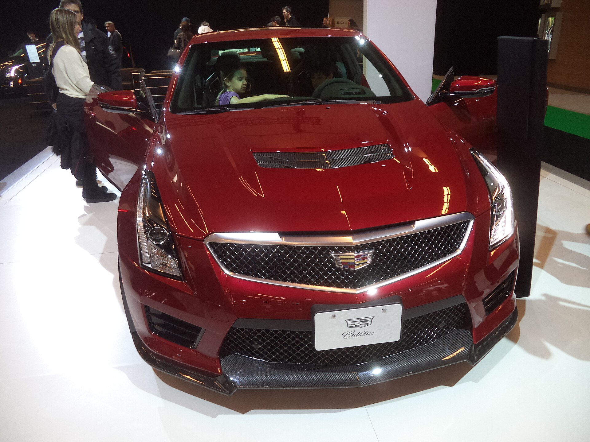 2016 Cadillac ATS-V Coupe front view
