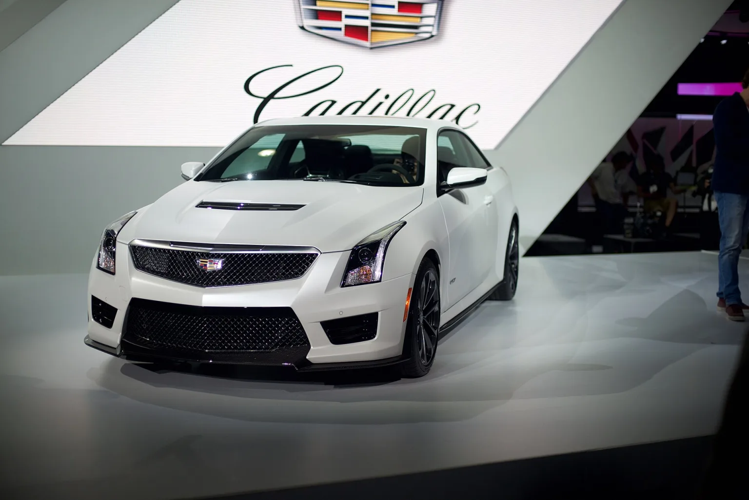 Cadillac ATS-V Coupe at the 2014 LA Auto Show