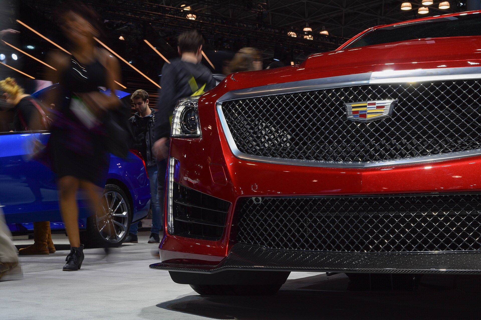 2016 Cadillac CTS-V sedan, third generation, front view