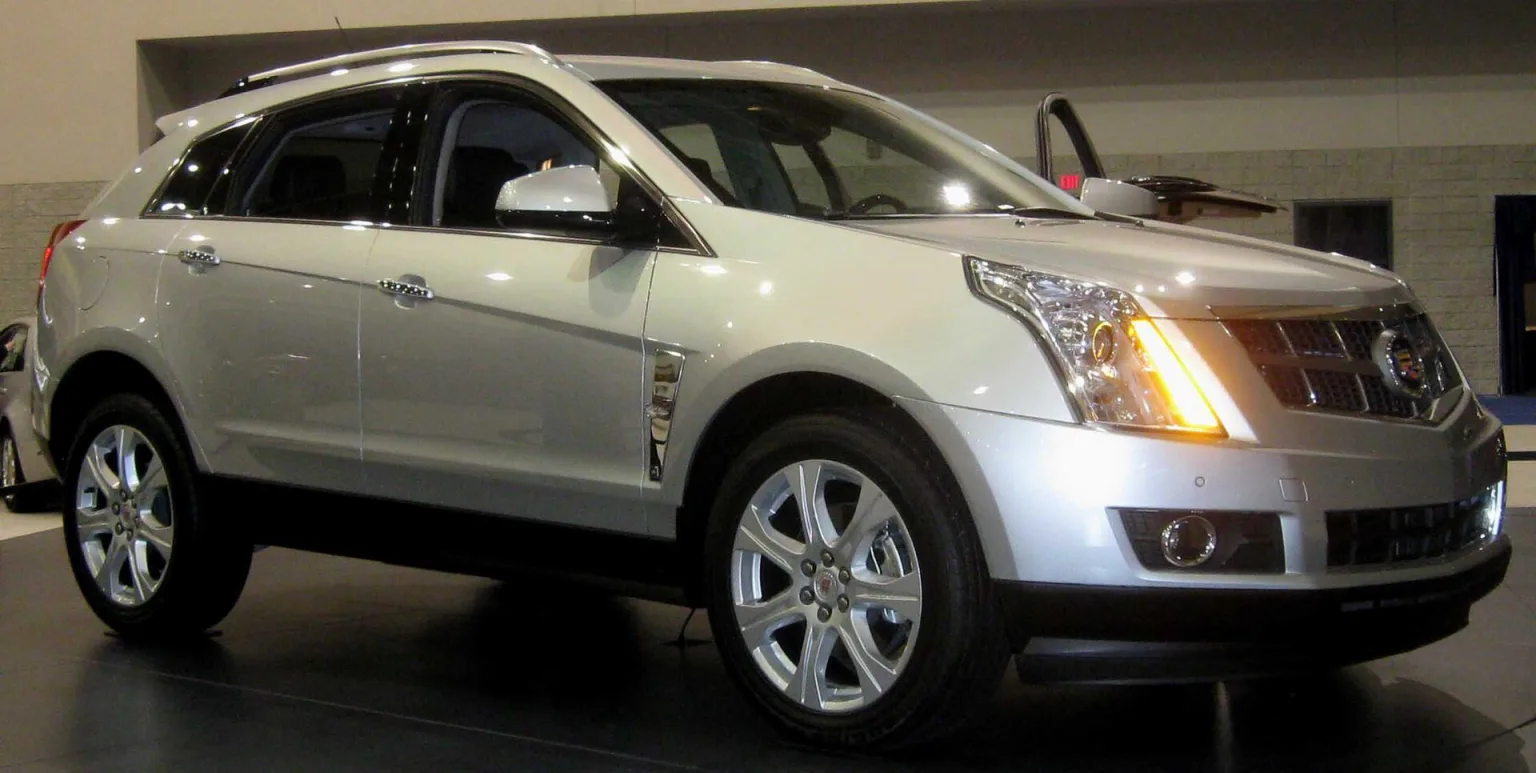 2010 Cadillac SRX photographed in Washington, DC