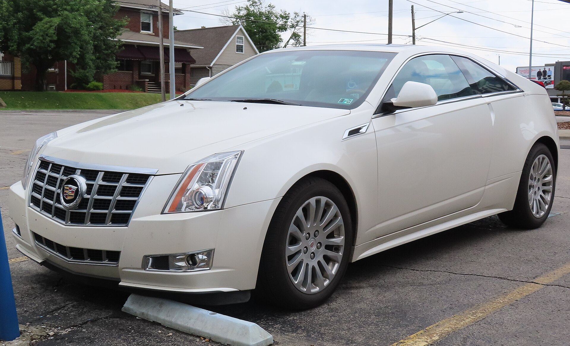 Cadillac CTS coupe from the 2012-2014 model years