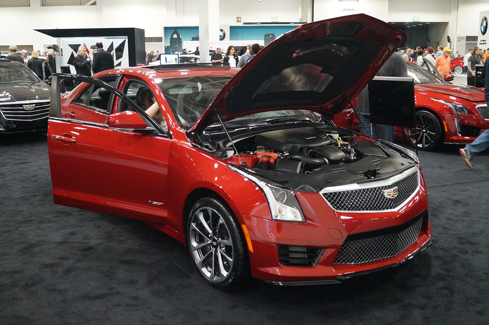 2016 Cadillac ATS-V sedan in silver