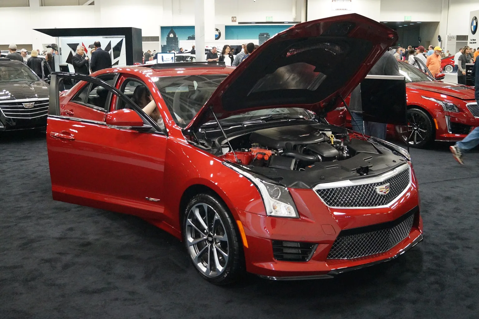 2016 Cadillac ATS-V sedan in silver