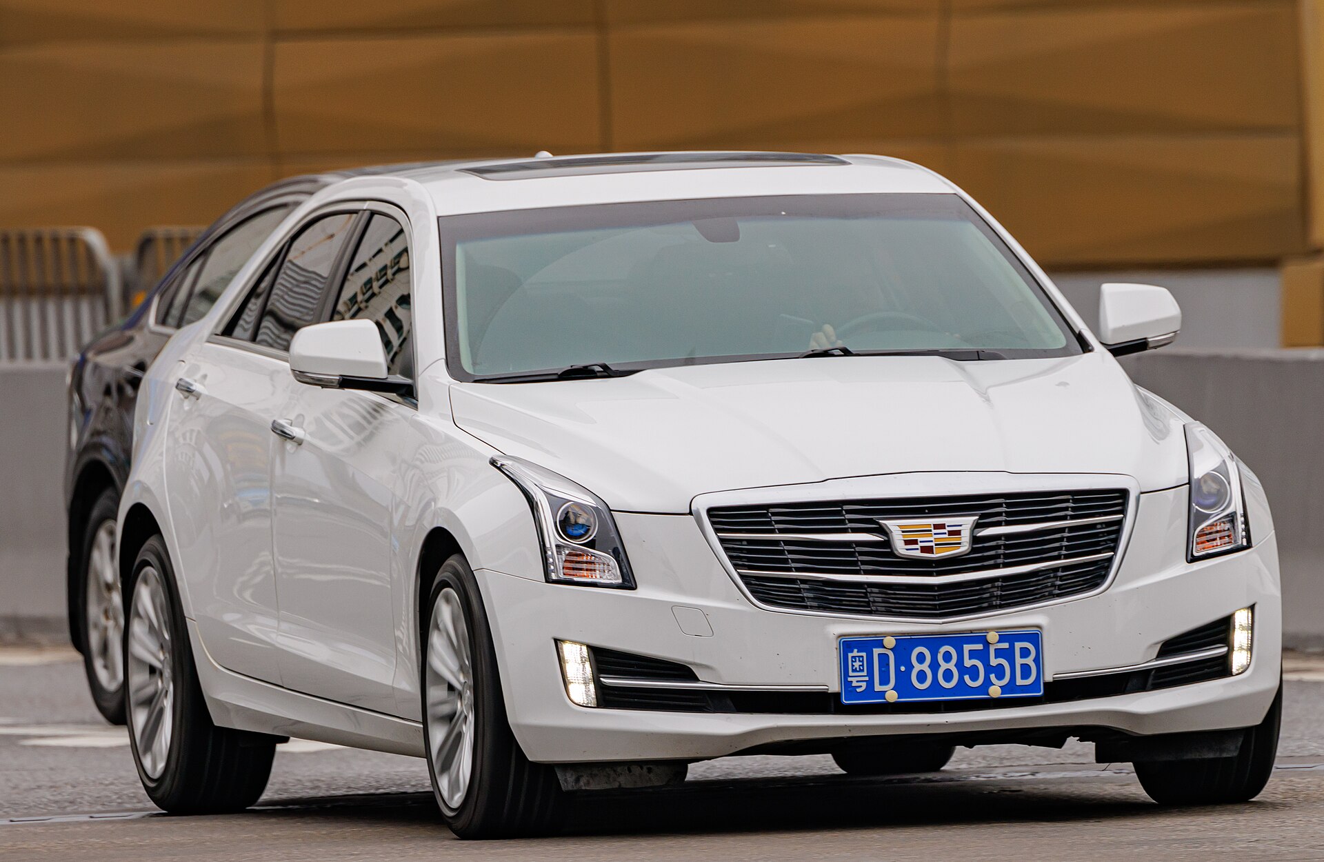 Cadillac ATS-L, China-only long-wheelbase version, front three-quarter view