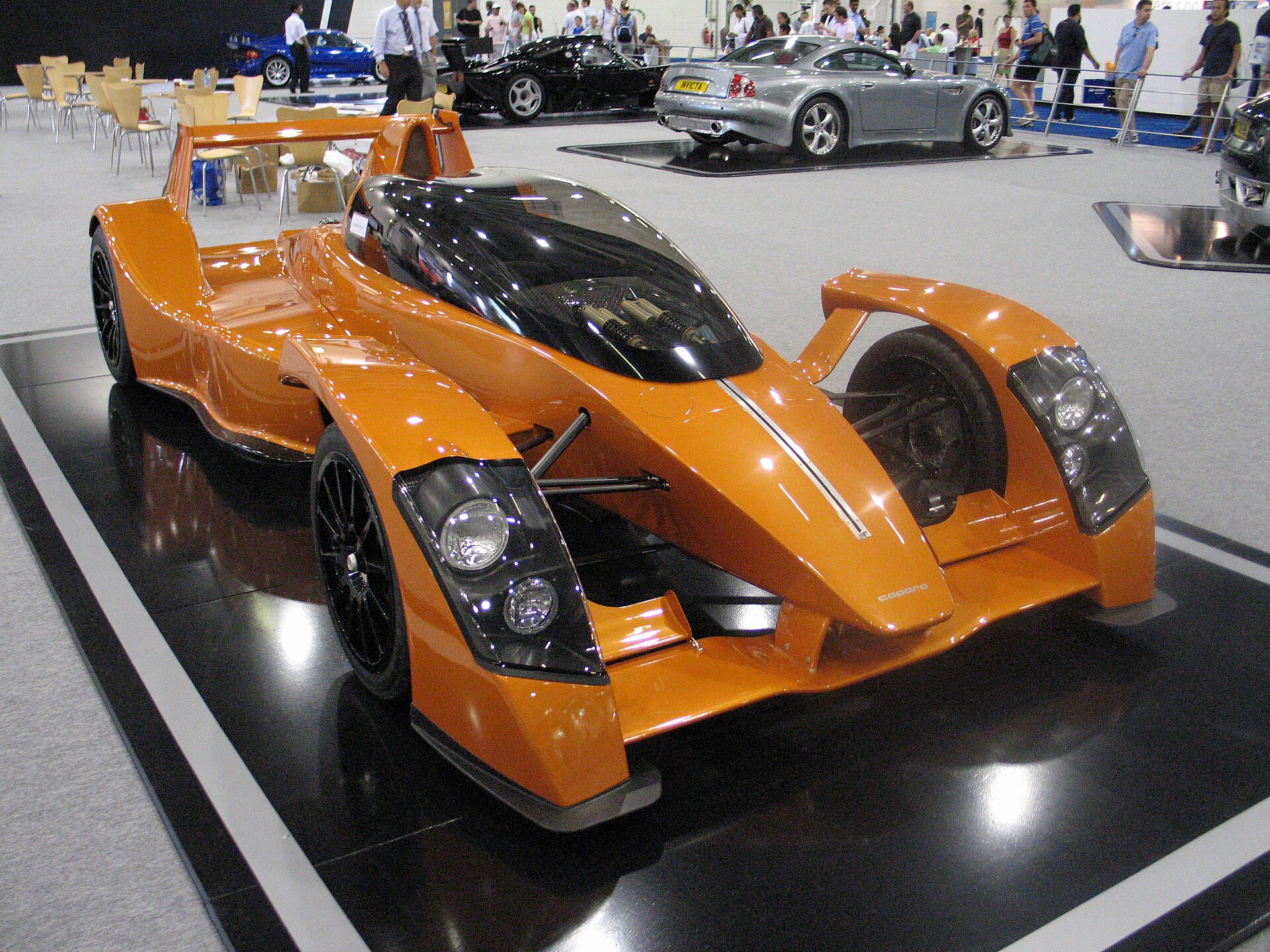 Caparo T1 at the British Motor Show