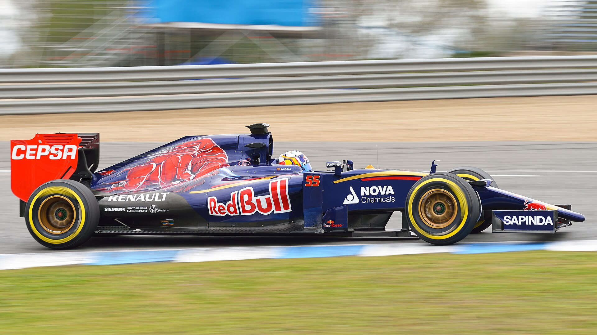 Toro Rosso STR10 Formula 1 car on track in 2015