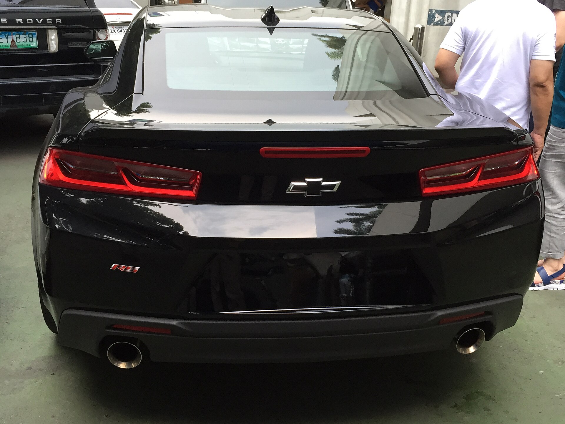 2016 Chevrolet Camaro RS in black