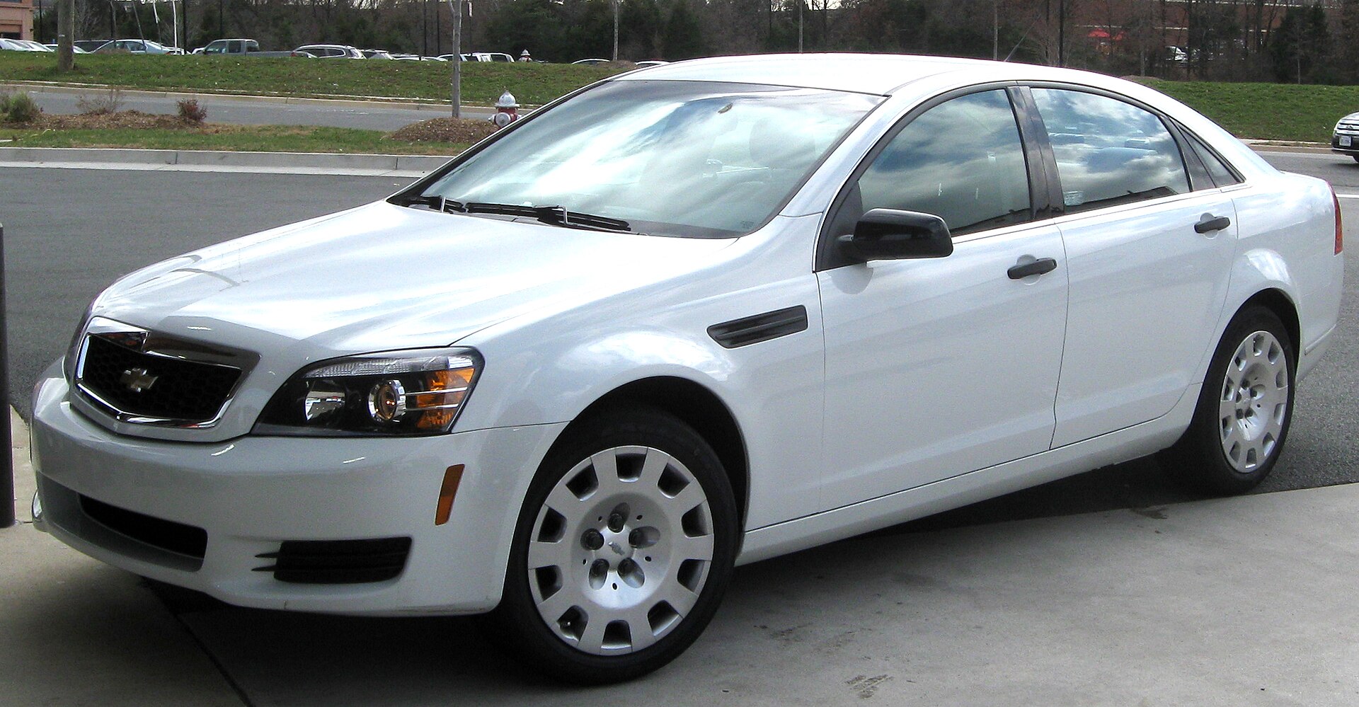2011 Chevrolet Caprice PPV, front view