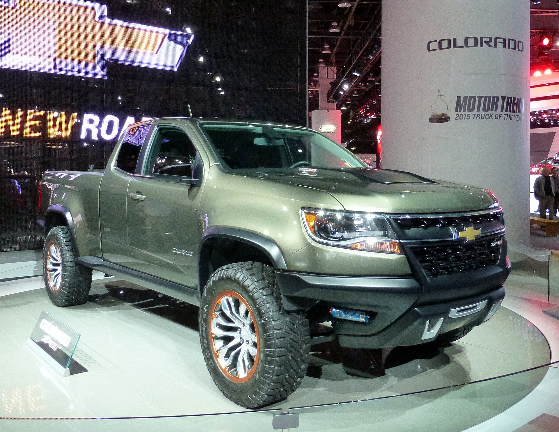 Chevrolet Colorado ZR2 Concept at the 2015 Detroit Auto Show