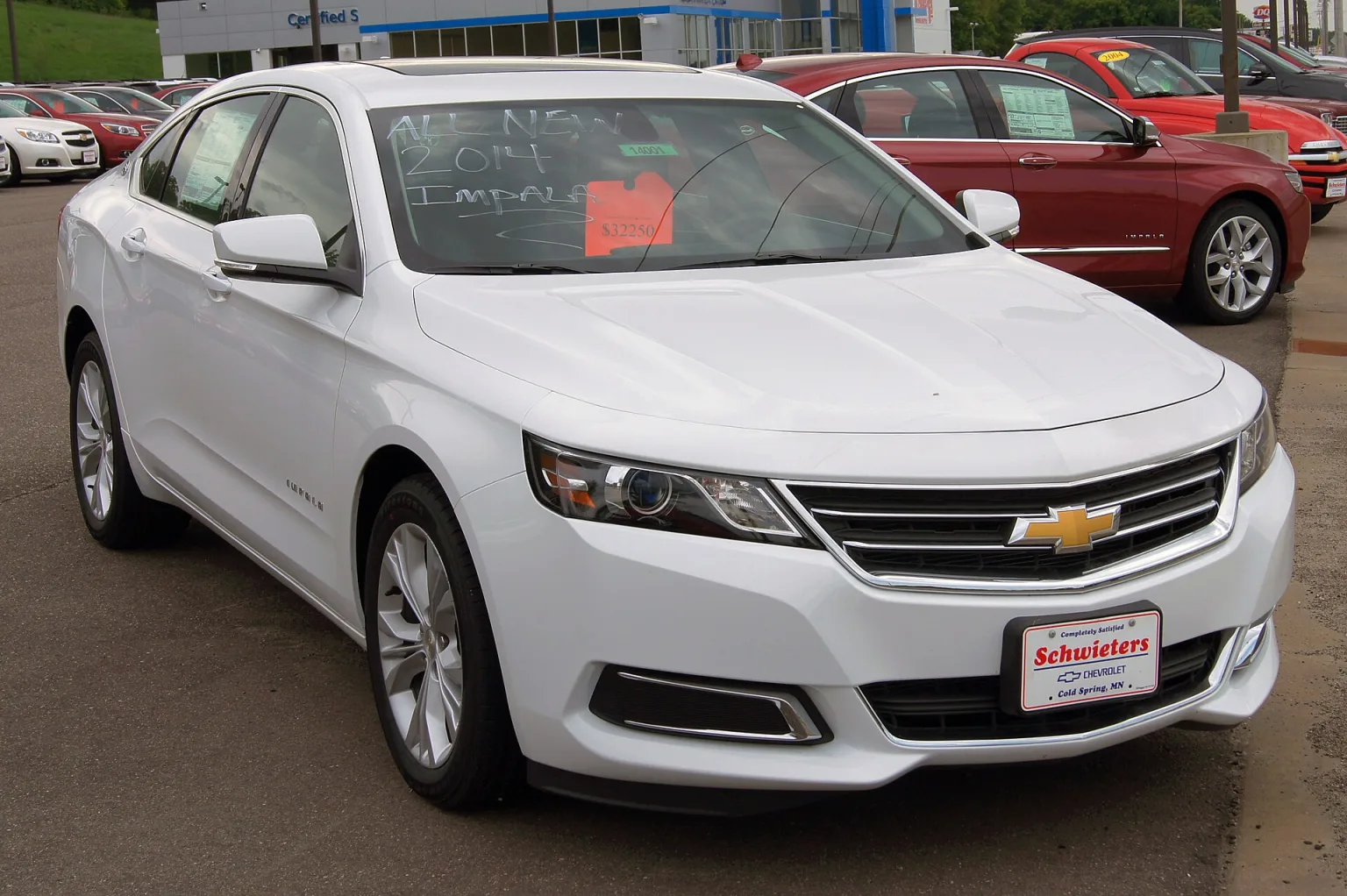 2014 Chevrolet Impala in Europe