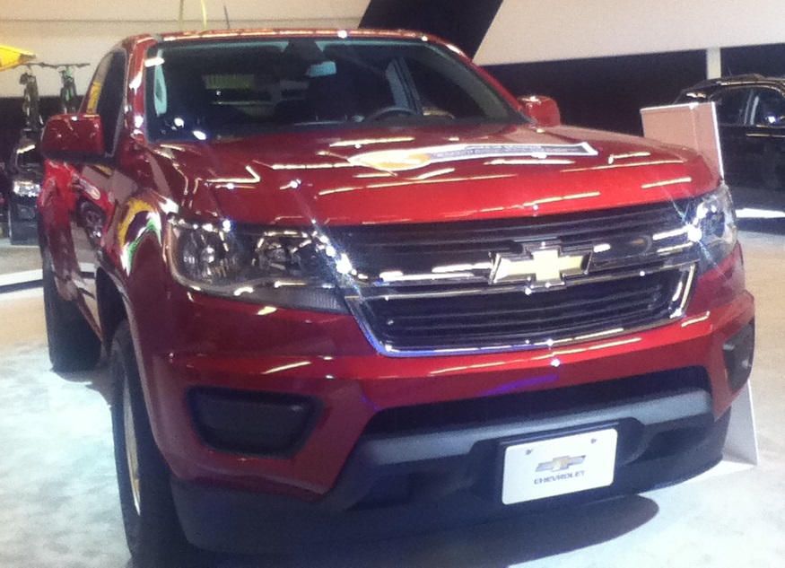 2015 Chevrolet Colorado at the 2015 MIAS