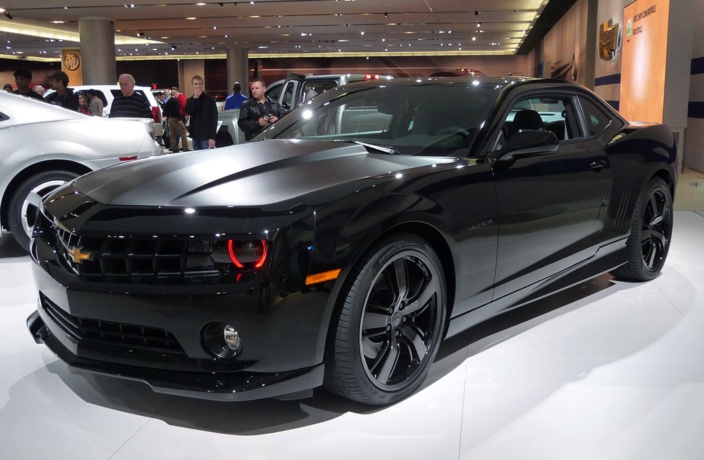 Chevrolet Camaro Black Concept at the 2009 SEMA Show