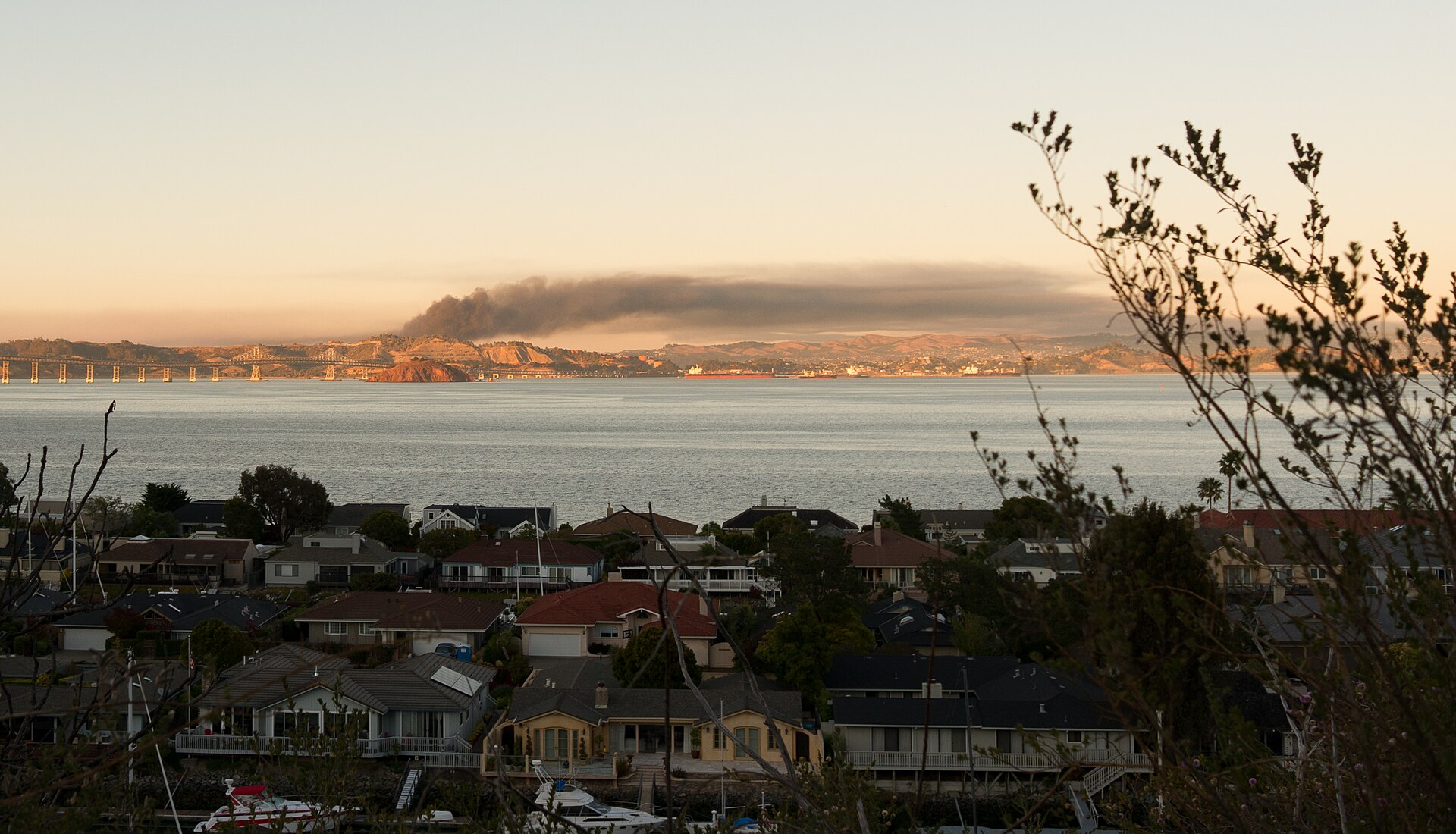 Chevron Richmond Refinery fire in 2012