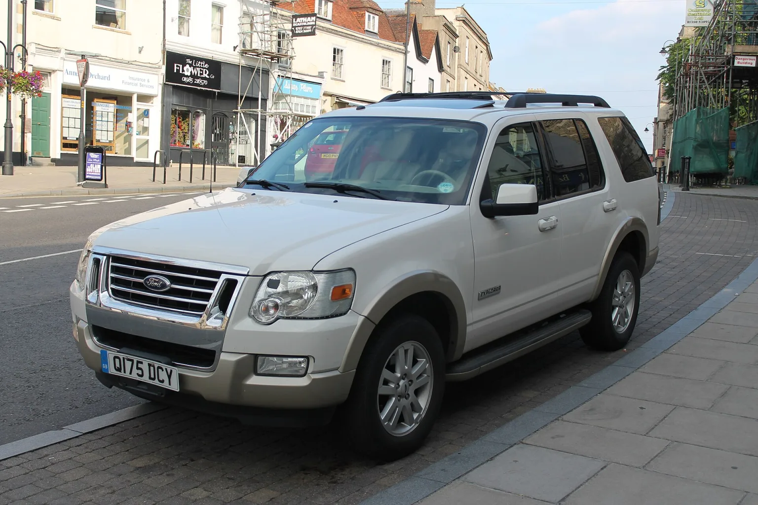 US Ford Explorer import, a modern American car relevant to 2015 import duties.