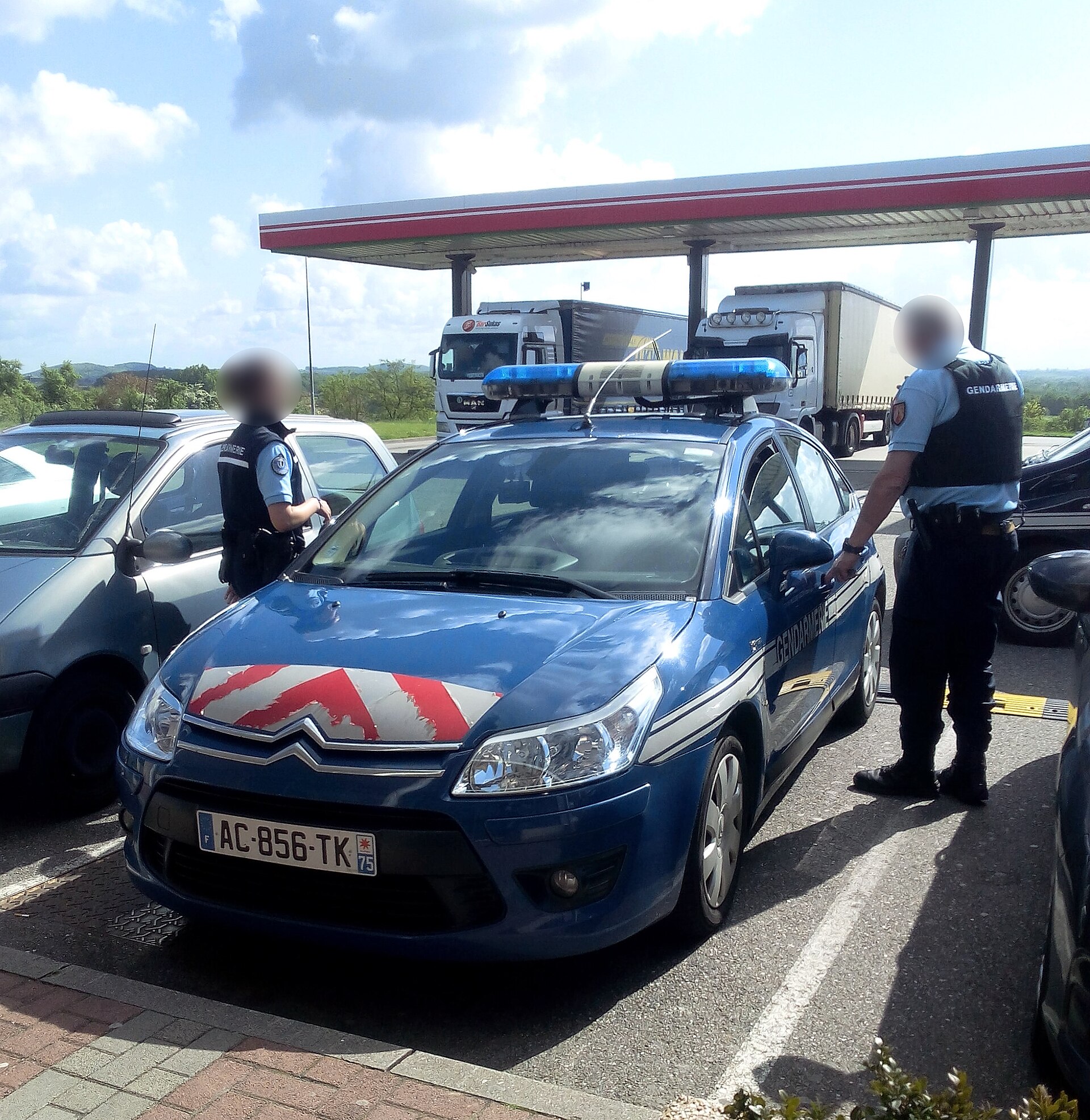2015 Citroën C4 (second generation), Gendarmerie nationale, Alsace