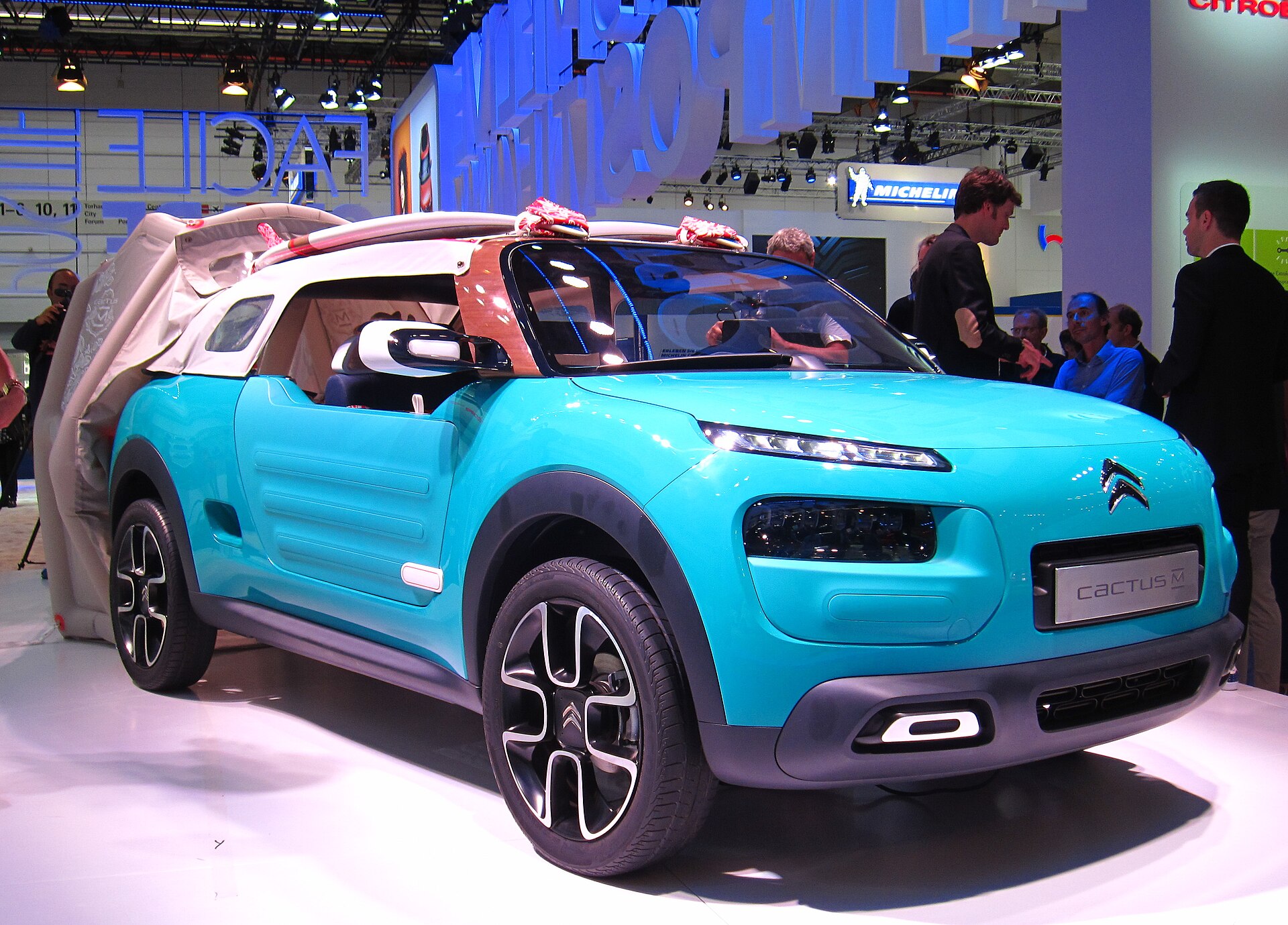 Citroën Cactus M Concept at the 2015 Frankfurt Motor Show