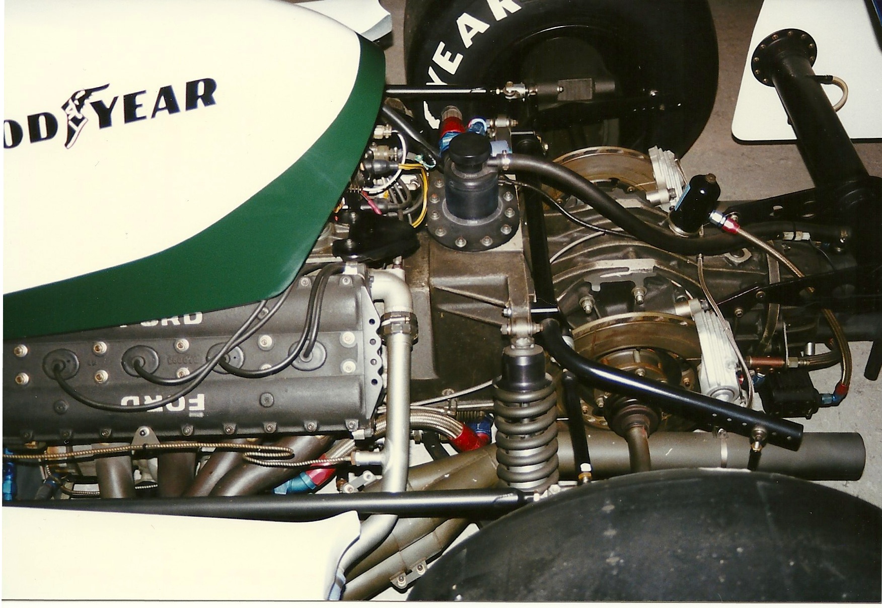 Williams F1 engine at Williams factory and museum
