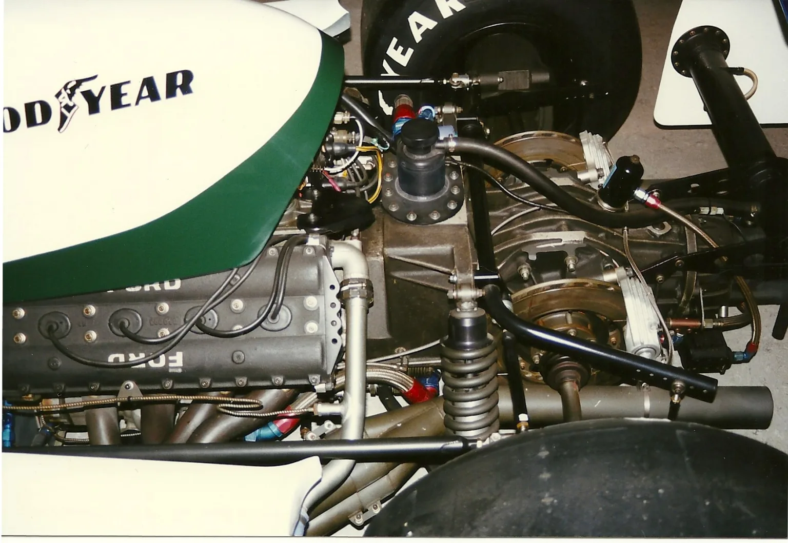 Williams F1 engine at Williams factory and museum