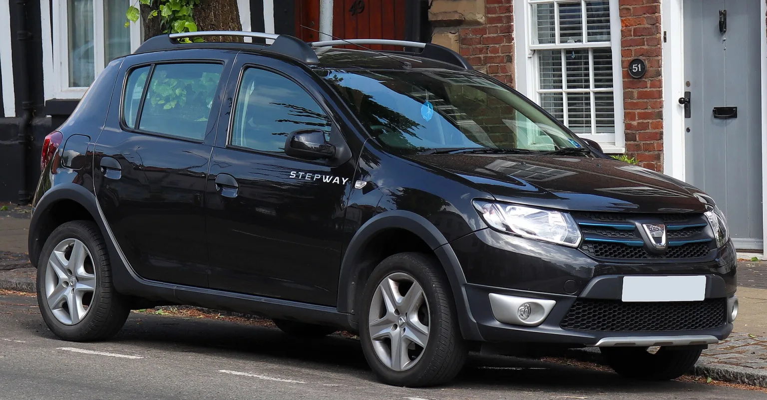 2013 Dacia Sandero Stepway Laureate 900cc, likely with the 0.9 TCe engine