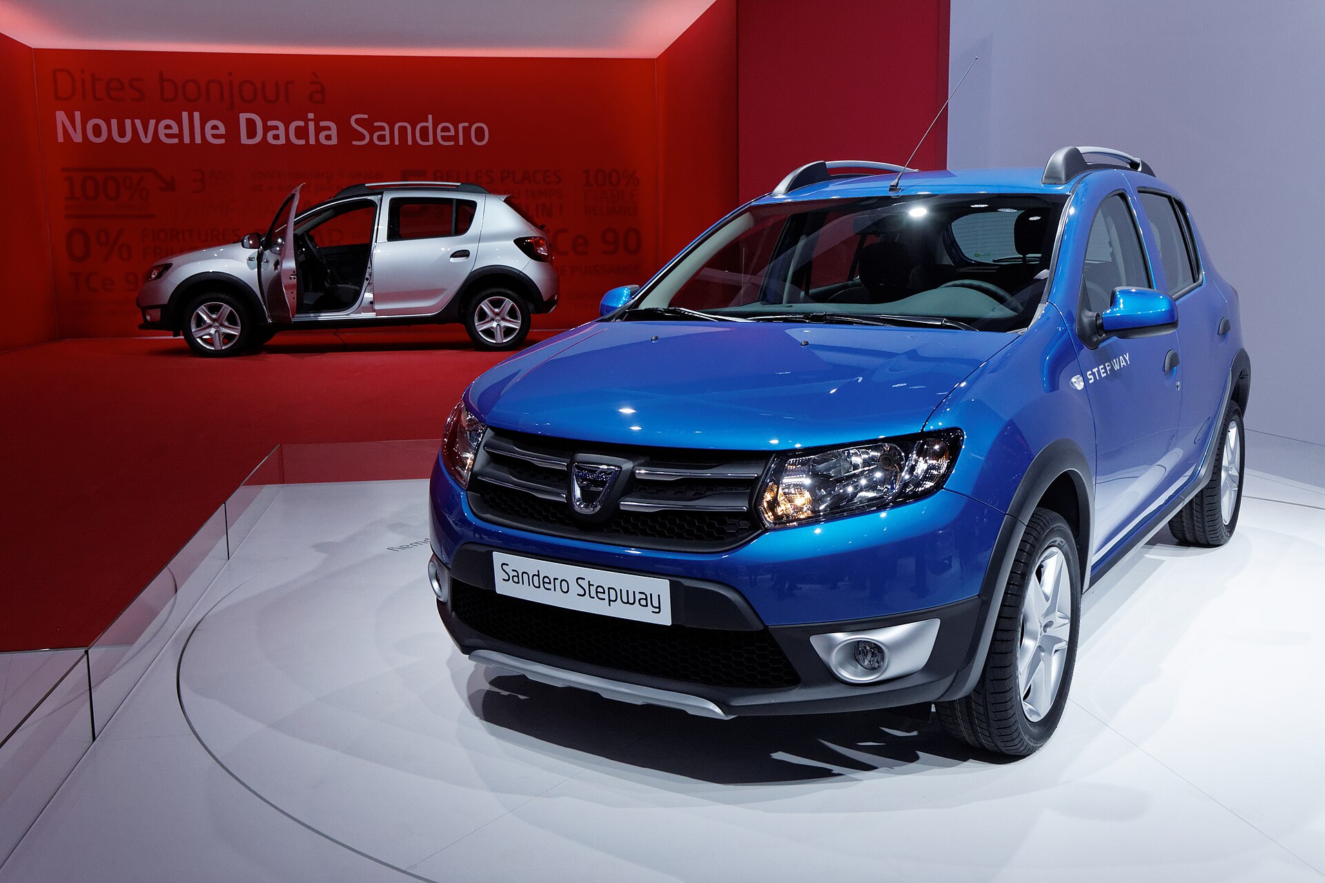 Dacia Sandero Stepway at the 2012 Paris Motor Show