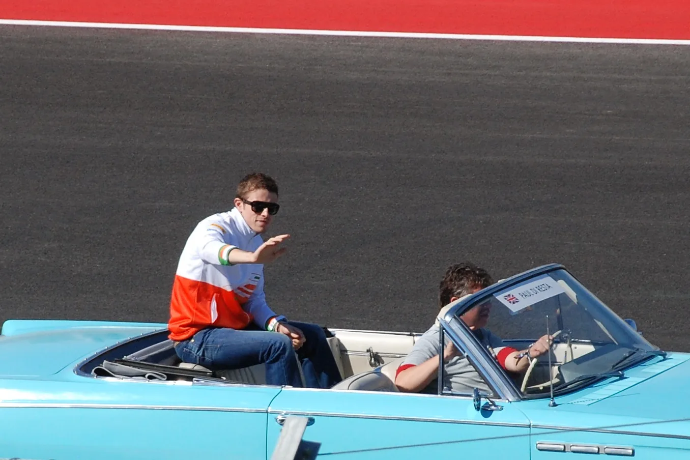 Paul di Resta at the 2012 United States Grand Prix