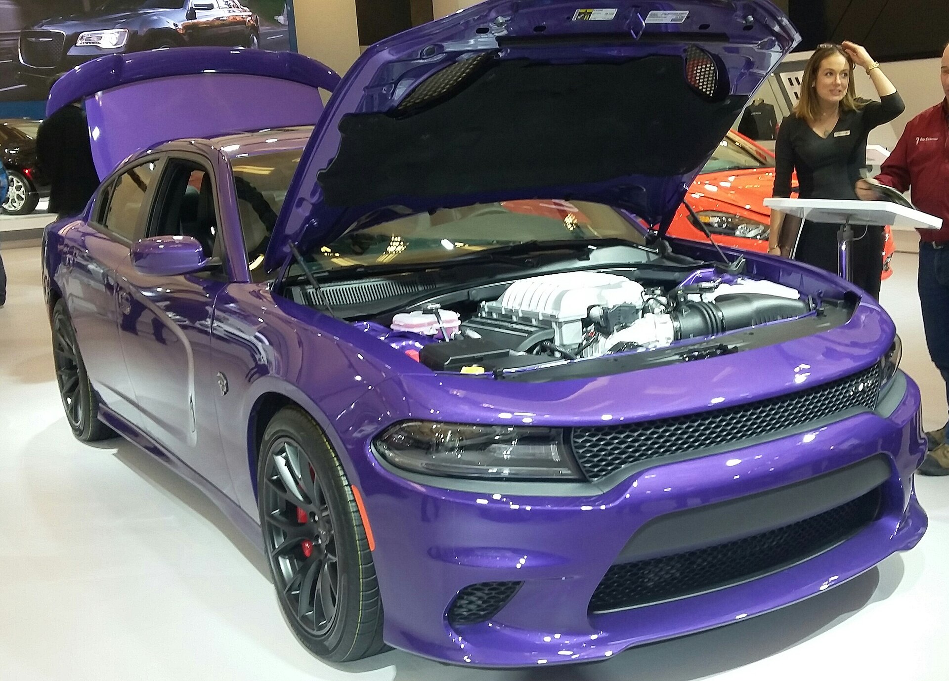 2016 Dodge Charger SRT Hellcat at the 2016 MIAS