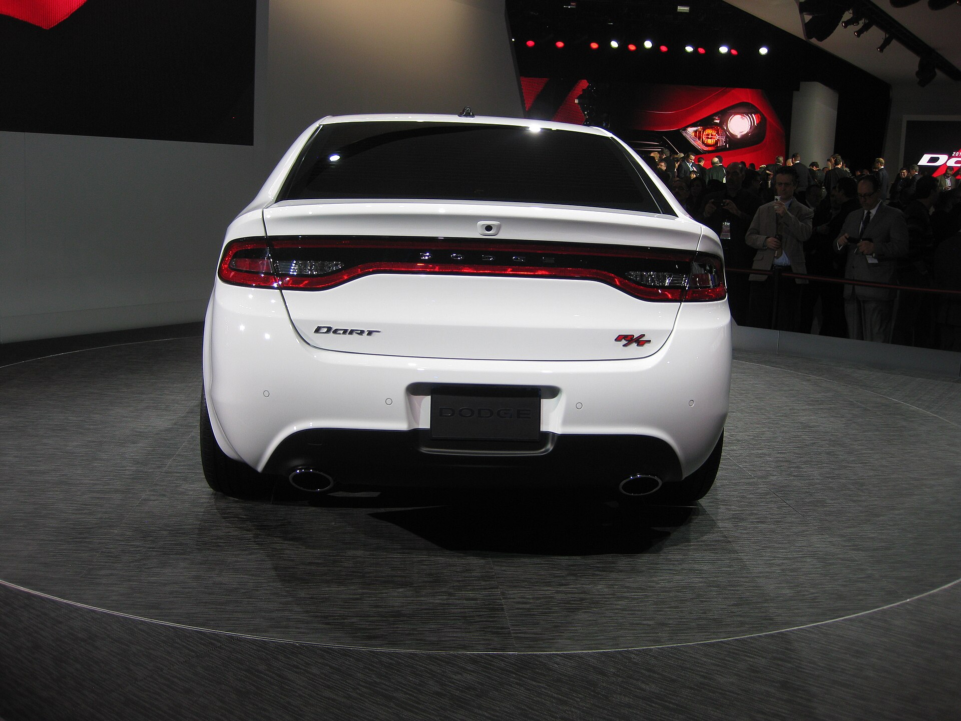 2013 Dodge Dart on display at NAIAS 2012
