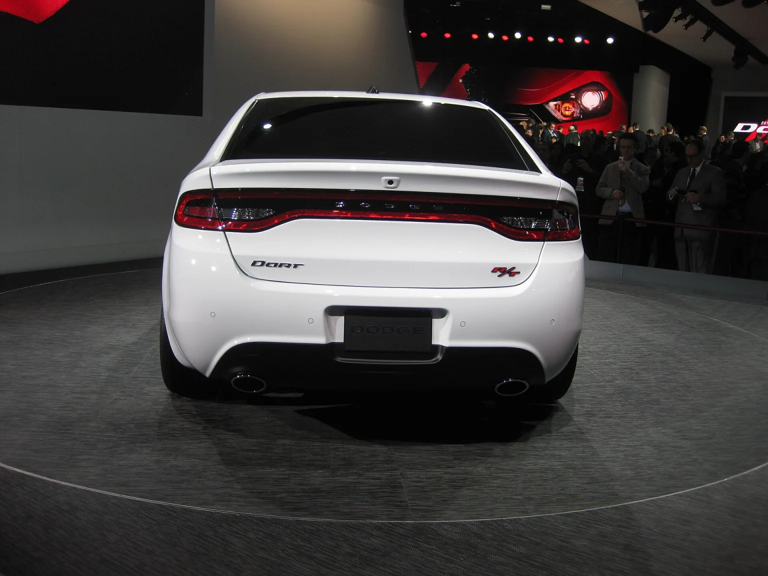2013 Dodge Dart on display at NAIAS 2012