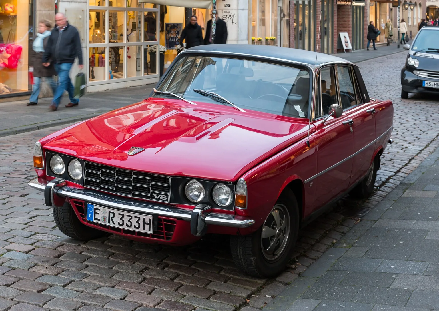 A European car photographed in 2014, relevant to the article's topic.
