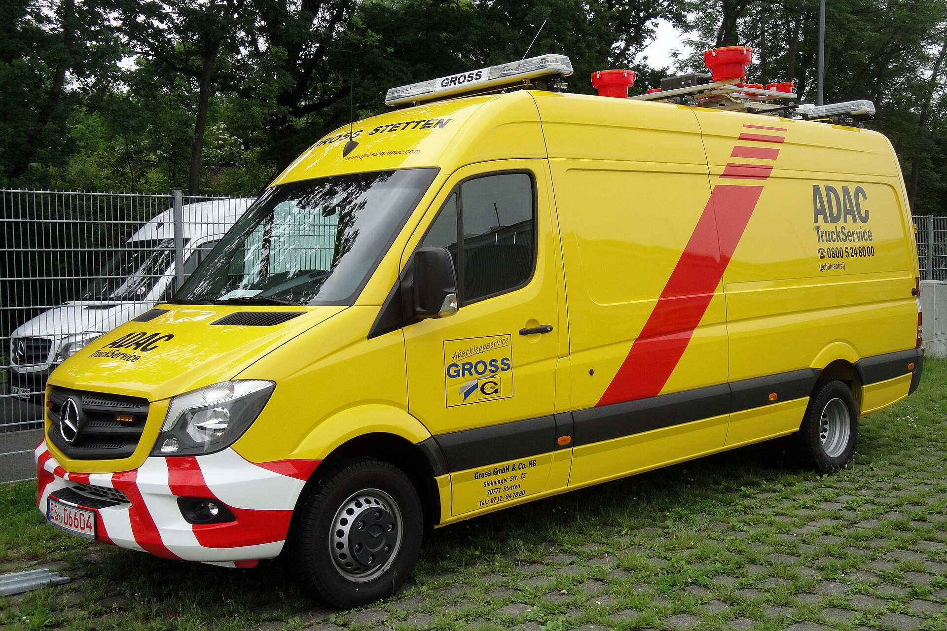 Mercedes-Benz Sprinter van, exterior view, 2014 generation