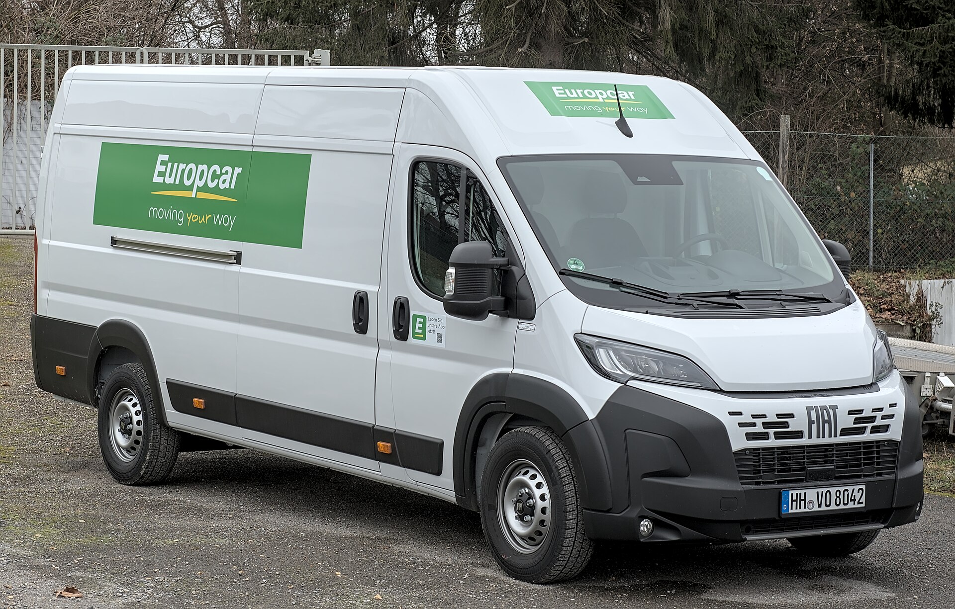 2024 Fiat Ducato, facelifted model front view