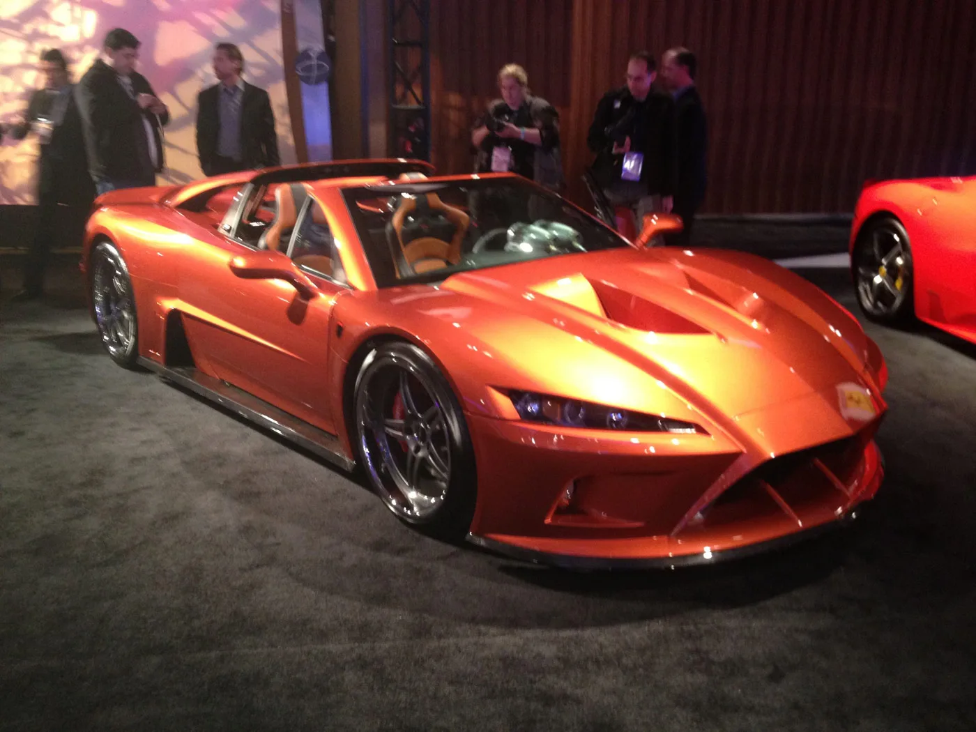 Falcon F7 at the 2012 Detroit Auto Show