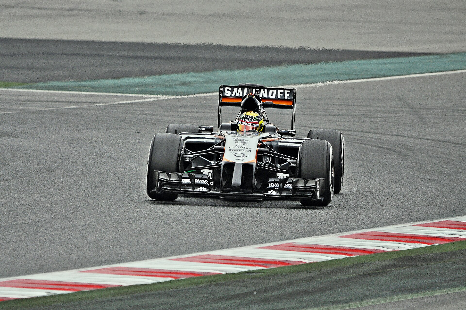 Force India Formula 1 car from the 2015 season