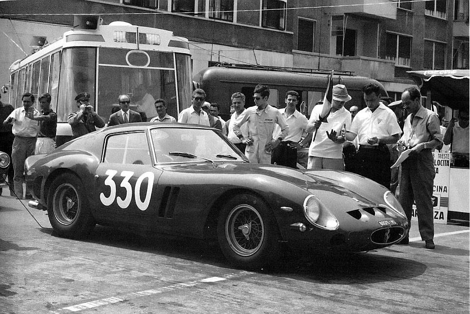 Ferrari 250 GTO at the 1963 Trieste-Opicina, chassis 3851GT.