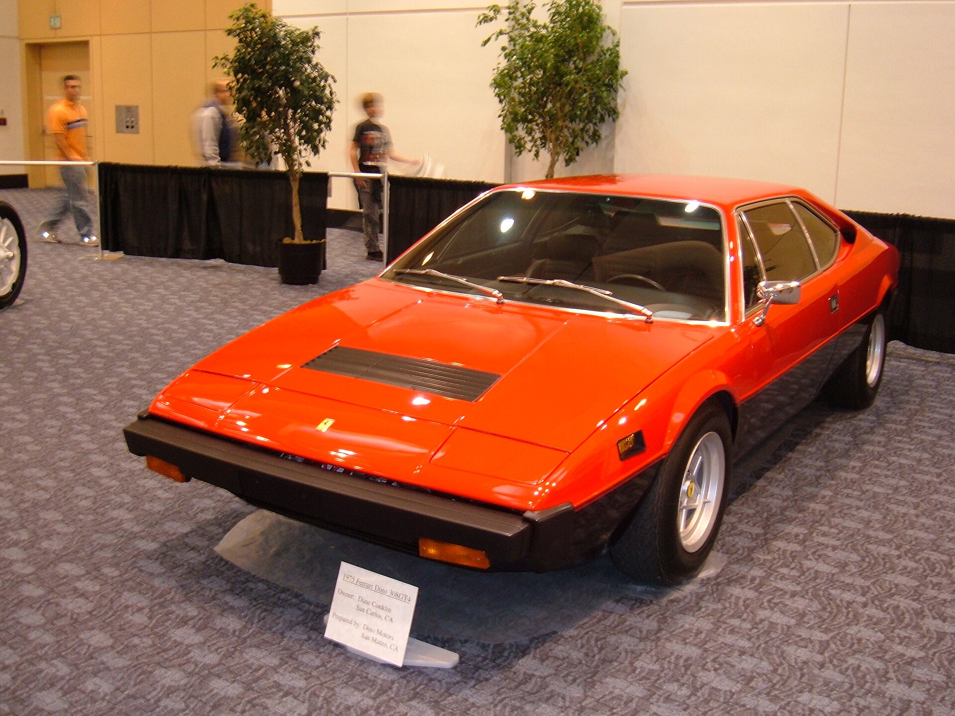 1975 Ferrari Dino 308GT4 in red
