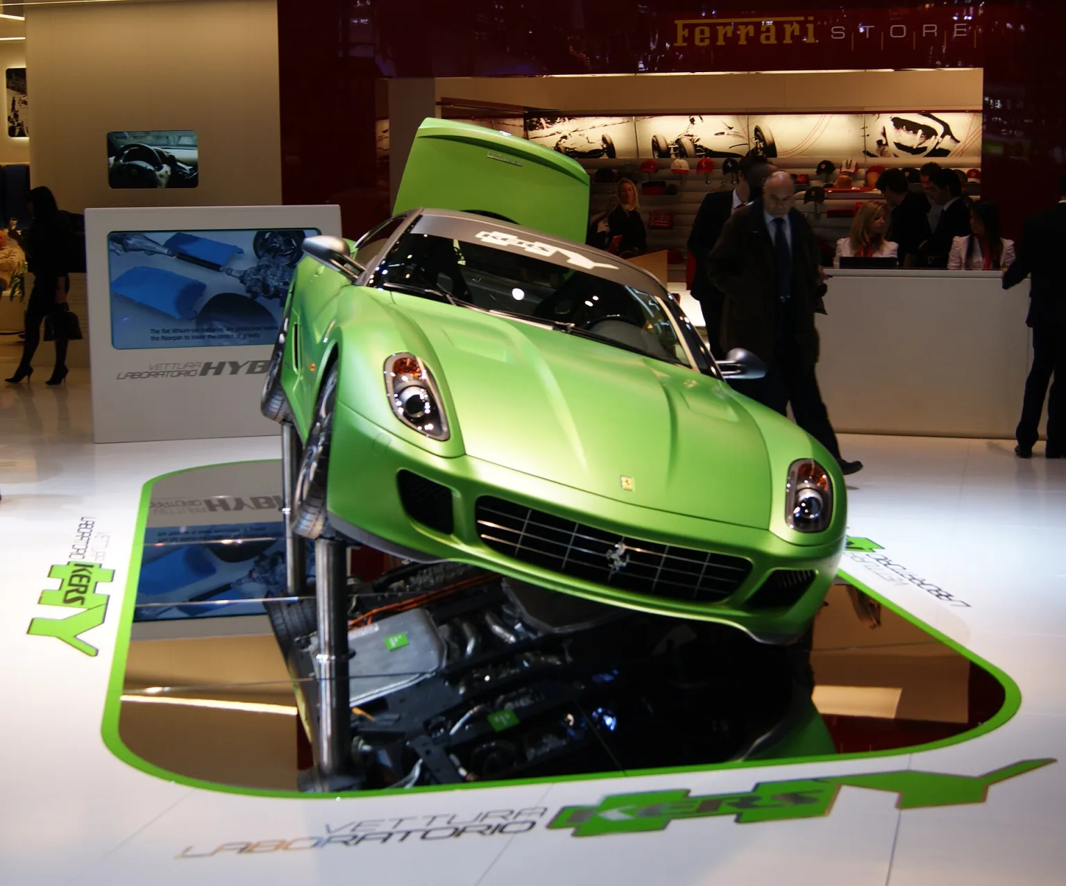 Ferrari 599 HY KERS hybrid concept at Geneva 2010