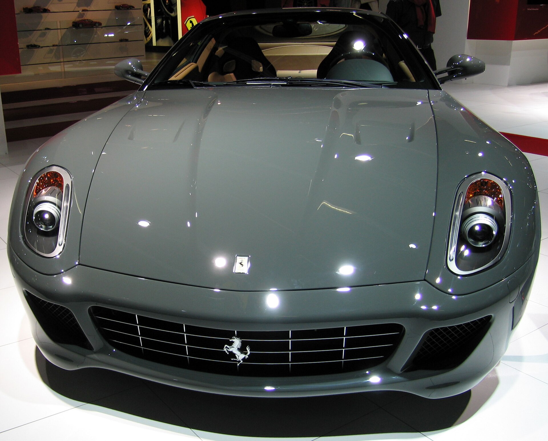 Ferrari 599 GTB Fiorano front view