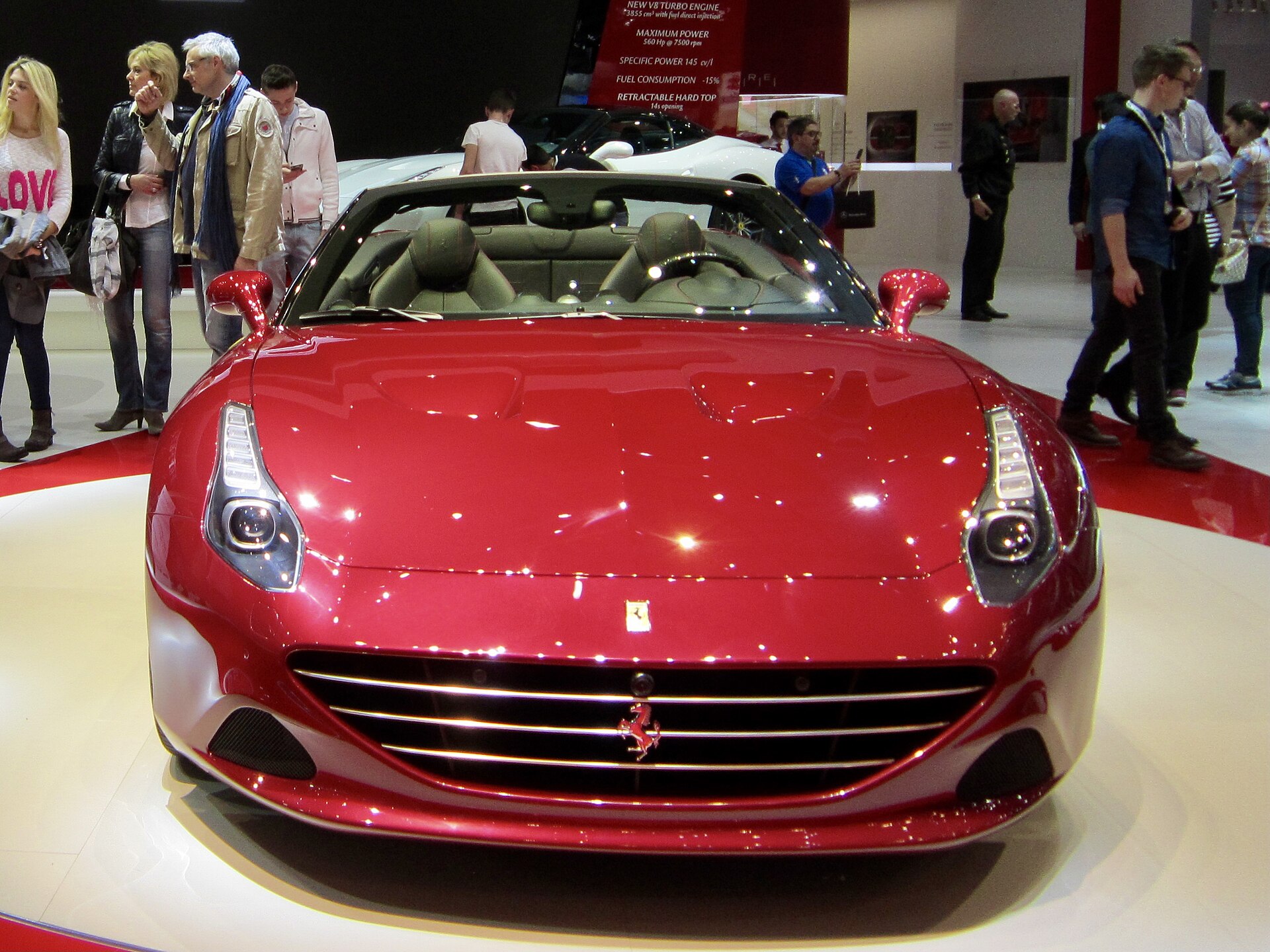 Ferrari California T at the 2014 Geneva Motor Show