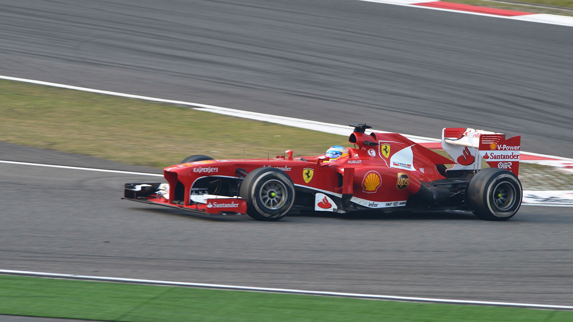 Ferrari F138 Formula One car, 2013 season