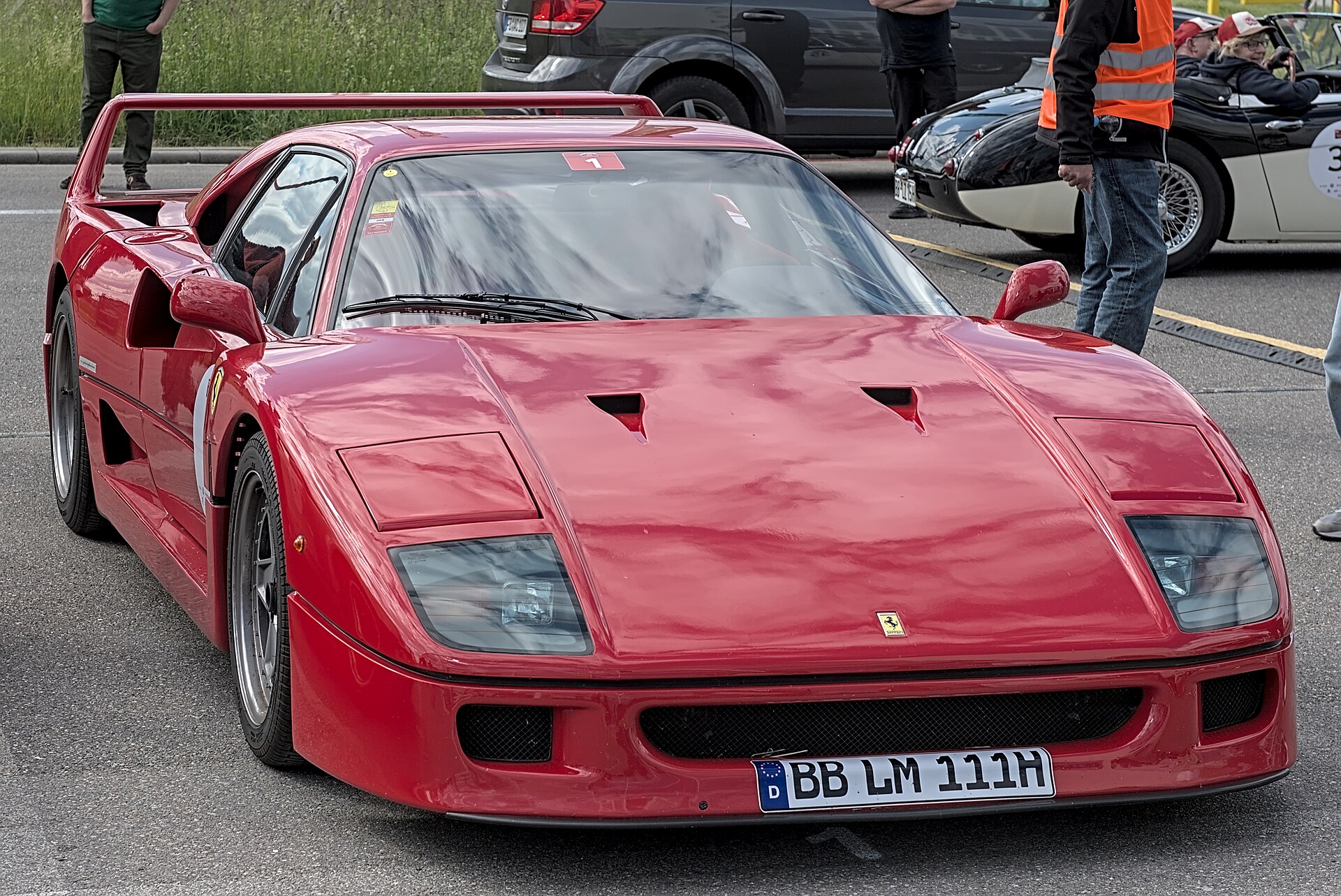1989 Ferrari F40 at the Paul Pietsch Classic